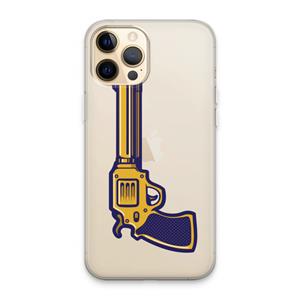 CaseCompany Pew Pew Pew: iPhone 13 Pro Max Transparant Hoesje