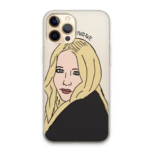 CaseCompany Mary Kate: iPhone 13 Pro Max Transparant Hoesje