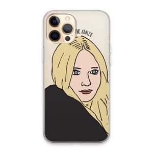 CaseCompany Ashley: iPhone 13 Pro Max Transparant Hoesje