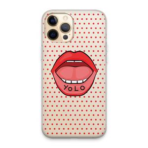 CaseCompany Yolo Denise: iPhone 13 Pro Max Transparant Hoesje