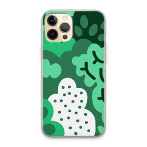 CaseCompany Bushes: iPhone 13 Pro Max Transparant Hoesje