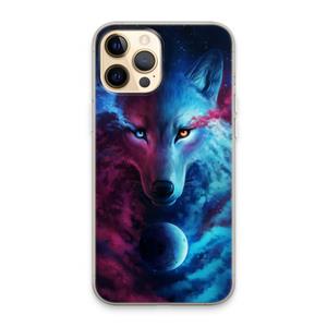 CaseCompany Where Light And Dark Meet: iPhone 13 Pro Max Transparant Hoesje