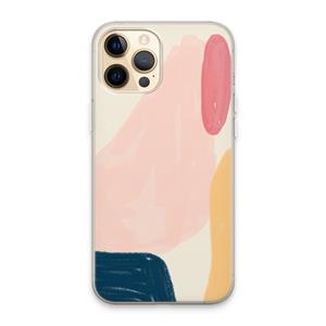 CaseCompany Saturday Flow: iPhone 13 Pro Max Transparant Hoesje