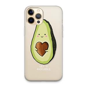 CaseCompany Avocuddle: iPhone 13 Pro Max Transparant Hoesje