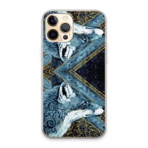 CaseCompany Golden Fox: iPhone 13 Pro Max Transparant Hoesje