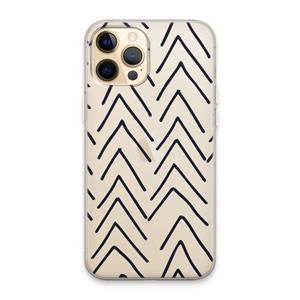 CaseCompany Marrakech Arrows: iPhone 13 Pro Max Transparant Hoesje