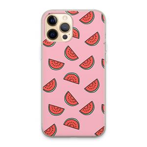 CaseCompany Watermeloen: iPhone 13 Pro Max Transparant Hoesje