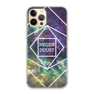 CaseCompany Negenduust ruimte: iPhone 13 Pro Max Transparant Hoesje