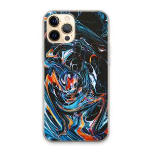 CaseCompany Black Unicorn: iPhone 13 Pro Max Transparant Hoesje