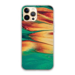 CaseCompany Green Inferno: iPhone 13 Pro Max Transparant Hoesje