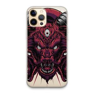 CaseCompany Hell Hound and Serpents: iPhone 13 Pro Max Transparant Hoesje