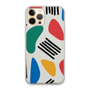 CaseCompany Illustratieve pop 1: iPhone 13 Pro Max Transparant Hoesje