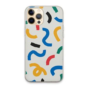 CaseCompany Illustratieve pop 2: iPhone 13 Pro Max Transparant Hoesje