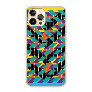 CaseCompany Skew Bee 1: iPhone 13 Pro Max Transparant Hoesje
