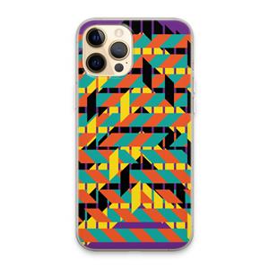 CaseCompany Skew Bee 2: iPhone 13 Pro Max Transparant Hoesje