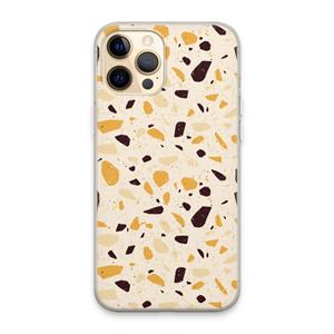 CaseCompany Terrazzo N°13: iPhone 13 Pro Max Transparant Hoesje