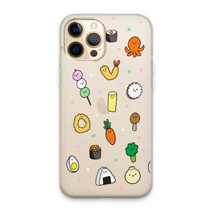 CaseCompany Happy bento friends: iPhone 13 Pro Max Transparant Hoesje