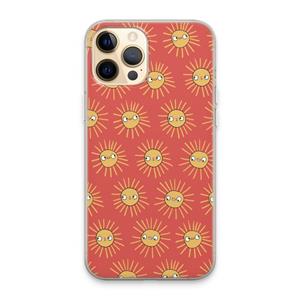CaseCompany Zon: iPhone 13 Pro Max Transparant Hoesje