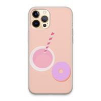 CaseCompany Donut: iPhone 13 Pro Max Transparant Hoesje