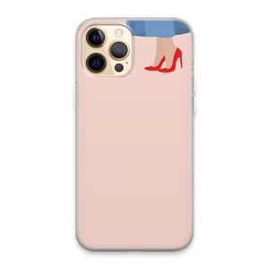 CaseCompany High heels: iPhone 13 Pro Max Transparant Hoesje
