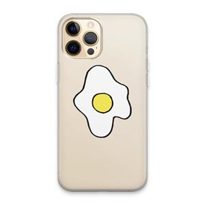 CaseCompany Spiegelei: iPhone 13 Pro Max Transparant Hoesje