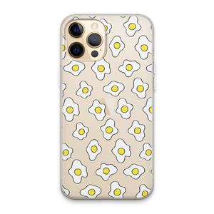 CaseCompany Spiegeleitjes: iPhone 13 Pro Max Transparant Hoesje