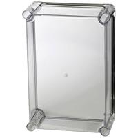 Fibox Cover, PC Transparent 3720556 Universal-Gehäuse 280 x 190 x 80 Polycarbonat Lichtgrau (RAL 70