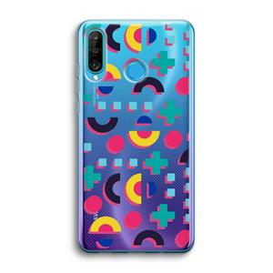 CaseCompany 8-bit N°2: Huawei P30 Lite Transparant Hoesje