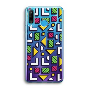 CaseCompany 8-bit N°4: Huawei P30 Lite Transparant Hoesje