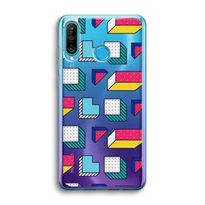 CaseCompany 8-bit N°7: Huawei P30 Lite Transparant Hoesje