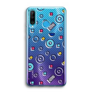 CaseCompany 8-bit N°9: Huawei P30 Lite Transparant Hoesje