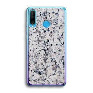 CaseCompany Gespikkelde marmer: Huawei P30 Lite Transparant Hoesje