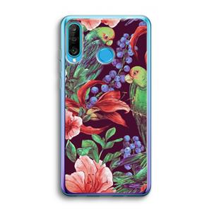CaseCompany Papegaaien: Huawei P30 Lite Transparant Hoesje