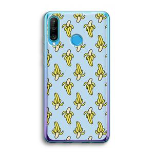 CaseCompany Bananas: Huawei P30 Lite Transparant Hoesje