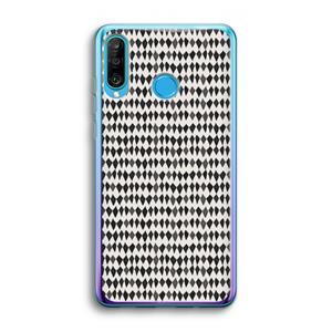 CaseCompany Crazy shapes: Huawei P30 Lite Transparant Hoesje