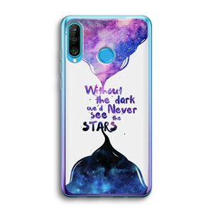 CaseCompany Stars quote: Huawei P30 Lite Transparant Hoesje