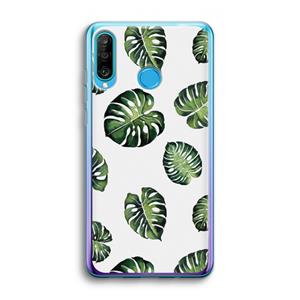 CaseCompany Tropische bladeren: Huawei P30 Lite Transparant Hoesje