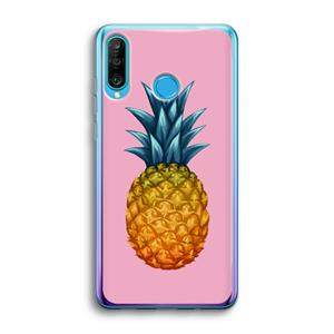 CaseCompany Grote ananas: Huawei P30 Lite Transparant Hoesje