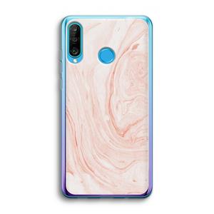 CaseCompany Peach bath: Huawei P30 Lite Transparant Hoesje