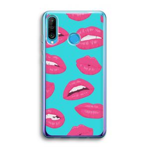 CaseCompany Bite my lip: Huawei P30 Lite Transparant Hoesje