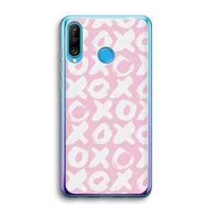 CaseCompany XOXO: Huawei P30 Lite Transparant Hoesje