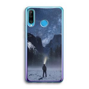 CaseCompany Wanderlust: Huawei P30 Lite Transparant Hoesje