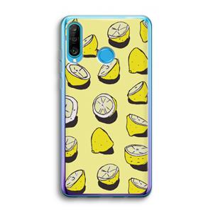 CaseCompany When Life Gives You Lemons...: Huawei P30 Lite Transparant Hoesje