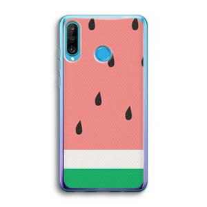 CaseCompany Watermeloen: Huawei P30 Lite Transparant Hoesje