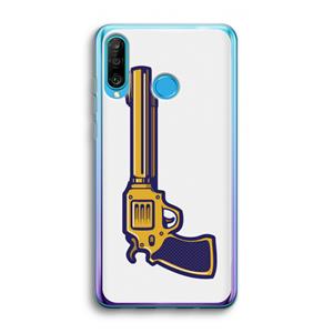 CaseCompany Pew Pew Pew: Huawei P30 Lite Transparant Hoesje