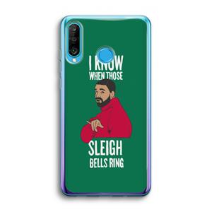 CaseCompany Sleigh Bells Ring: Huawei P30 Lite Transparant Hoesje