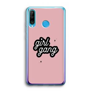 CaseCompany Girl Gang: Huawei P30 Lite Transparant Hoesje