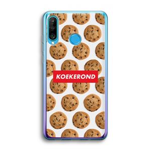 CaseCompany Koekerond: Huawei P30 Lite Transparant Hoesje