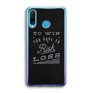 CaseCompany Risk loss: Huawei P30 Lite Transparant Hoesje