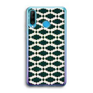 CaseCompany Moroccan tiles: Huawei P30 Lite Transparant Hoesje